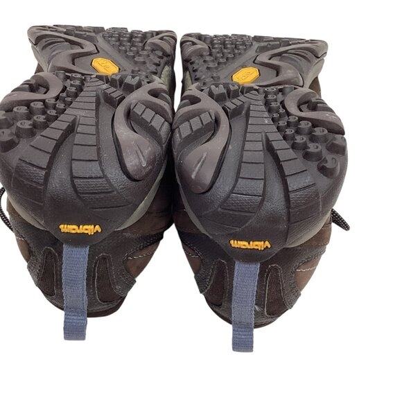 Merrell Siren Sync Womens 8.5 Suede Low Top Hiking Boots Brown/Periwinkle - Picture 7 of 11